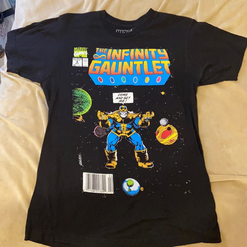 Infinity Gauntlet Thanos short sleeve